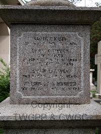 Hong Kong Cemetery - Stockbridge, James Herbert